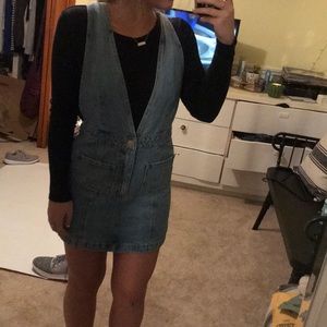 Jean mini dress